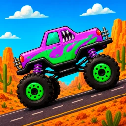 Monster Truck Car Racing Games
