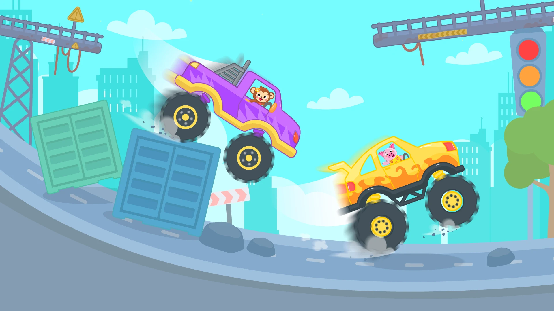 Monster Truck Car Racing Games screenshot