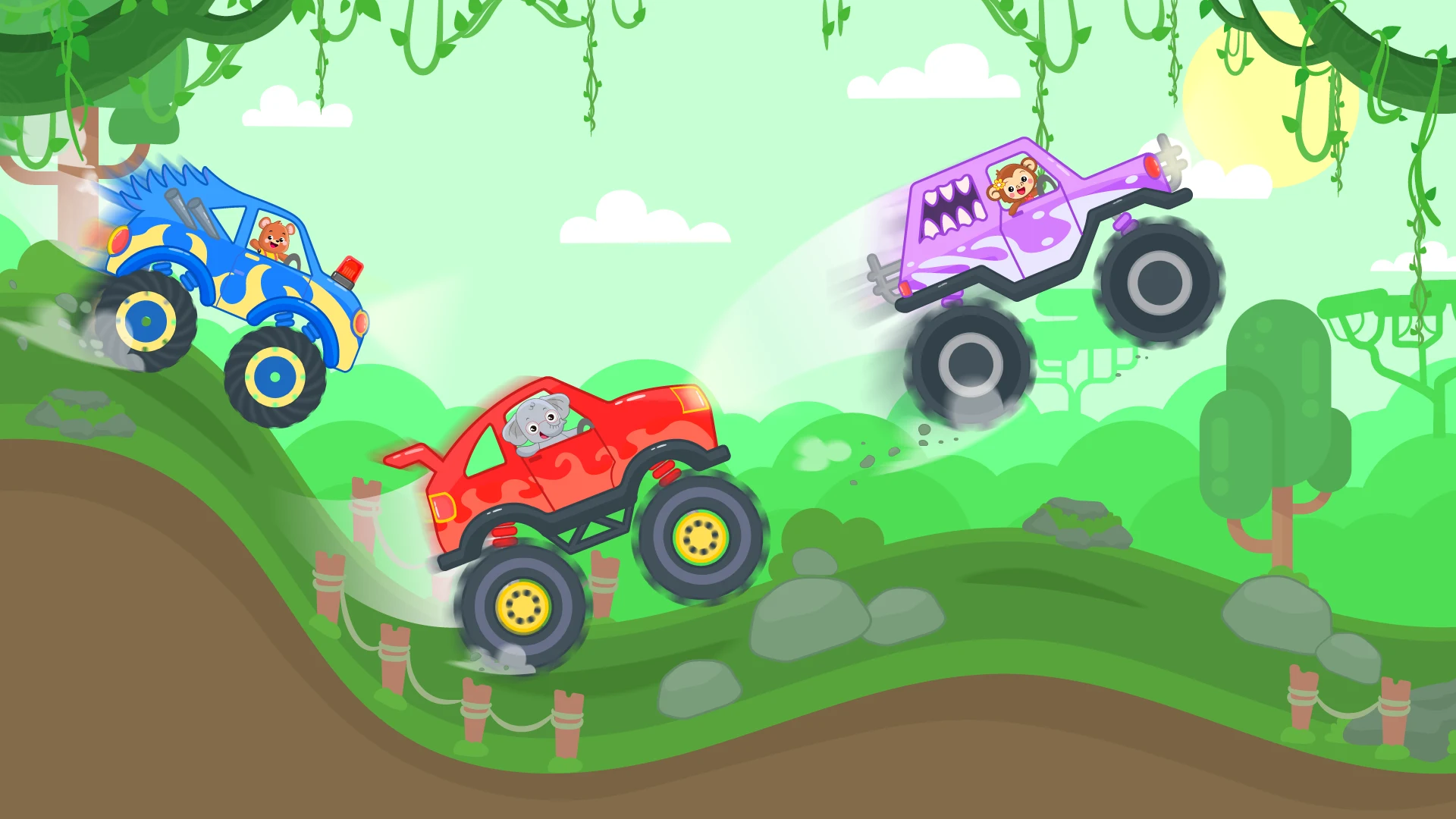 Monster Truck Car Racing Games screenshot